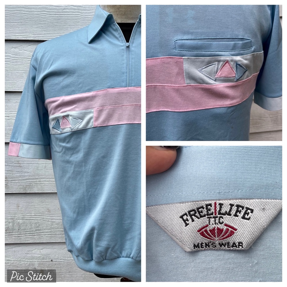 VINTAGE 70s—Banded Bottom—Retro Medium